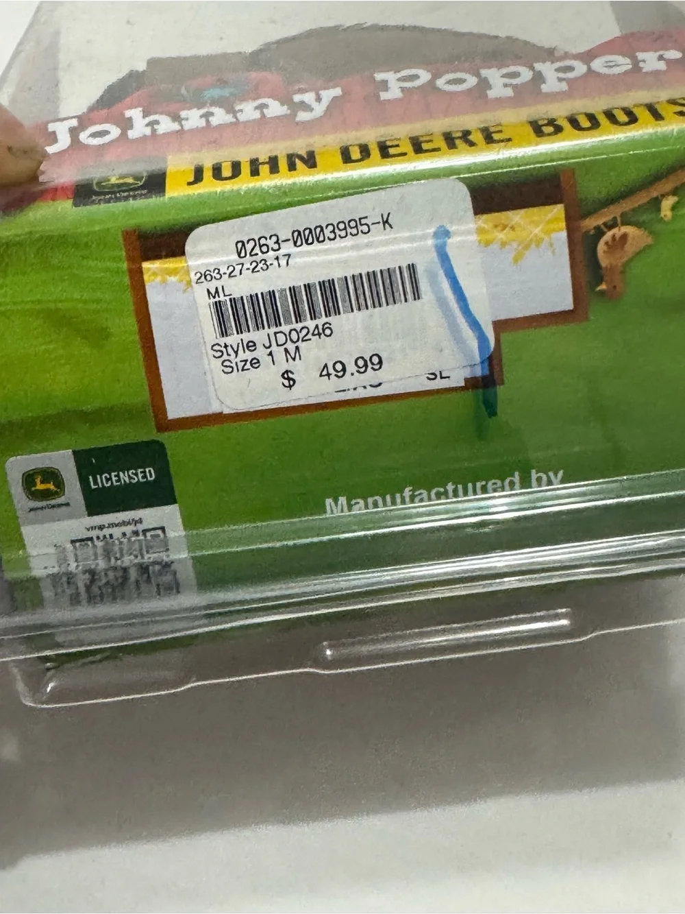 John Deere Green & Yellow Branded Packaging